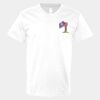 V-Neck Heavy Cotton 100% T-Shirt Thumbnail