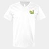 V-Neck Heavy Cotton 100% T-Shirt Thumbnail