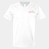 V-Neck Heavy Cotton 100% T-Shirt Thumbnail