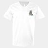 V-Neck Heavy Cotton 100% T-Shirt Thumbnail