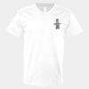 V-Neck Heavy Cotton 100% T-Shirt Thumbnail