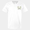 V-Neck Heavy Cotton 100% T-Shirt Thumbnail