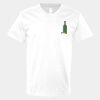V-Neck Heavy Cotton 100% T-Shirt Thumbnail