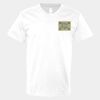 V-Neck Heavy Cotton 100% T-Shirt Thumbnail