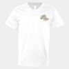 V-Neck Heavy Cotton 100% T-Shirt Thumbnail