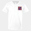 V-Neck Heavy Cotton 100% T-Shirt Thumbnail