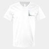 V-Neck Heavy Cotton 100% T-Shirt Thumbnail