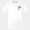 V-Neck Heavy Cotton 100% T-Shirt Thumbnail