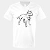 V-Neck Heavy Cotton 100% T-Shirt Thumbnail