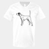V-Neck Heavy Cotton 100% T-Shirt Thumbnail