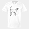 V-Neck Heavy Cotton 100% T-Shirt Thumbnail
