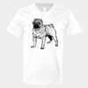 V-Neck Heavy Cotton 100% T-Shirt Thumbnail