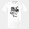V-Neck Heavy Cotton 100% T-Shirt Thumbnail