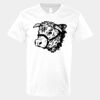 V-Neck Heavy Cotton 100% T-Shirt Thumbnail