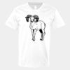 V-Neck Heavy Cotton 100% T-Shirt Thumbnail