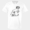 V-Neck Heavy Cotton 100% T-Shirt Thumbnail