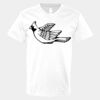 V-Neck Heavy Cotton 100% T-Shirt Thumbnail