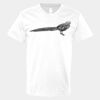 V-Neck Heavy Cotton 100% T-Shirt Thumbnail