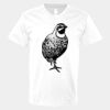 V-Neck Heavy Cotton 100% T-Shirt Thumbnail