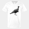 V-Neck Heavy Cotton 100% T-Shirt Thumbnail