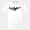 V-Neck Heavy Cotton 100% T-Shirt Thumbnail