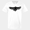 V-Neck Heavy Cotton 100% T-Shirt Thumbnail