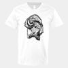 V-Neck Heavy Cotton 100% T-Shirt Thumbnail