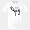 V-Neck Heavy Cotton 100% T-Shirt Thumbnail