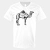 V-Neck Heavy Cotton 100% T-Shirt Thumbnail
