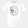 V-Neck Heavy Cotton 100% T-Shirt Thumbnail
