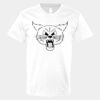 V-Neck Heavy Cotton 100% T-Shirt Thumbnail