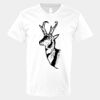 V-Neck Heavy Cotton 100% T-Shirt Thumbnail