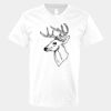 V-Neck Heavy Cotton 100% T-Shirt Thumbnail
