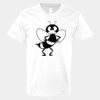 V-Neck Heavy Cotton 100% T-Shirt Thumbnail