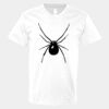 V-Neck Heavy Cotton 100% T-Shirt Thumbnail