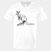 V-Neck Heavy Cotton 100% T-Shirt Thumbnail