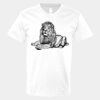 V-Neck Heavy Cotton 100% T-Shirt Thumbnail