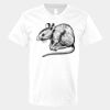 V-Neck Heavy Cotton 100% T-Shirt Thumbnail