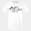 V-Neck Heavy Cotton 100% T-Shirt Thumbnail