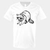 V-Neck Heavy Cotton 100% T-Shirt Thumbnail