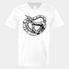 V-Neck Heavy Cotton 100% T-Shirt Thumbnail