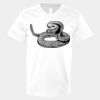 V-Neck Heavy Cotton 100% T-Shirt Thumbnail