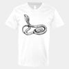 V-Neck Heavy Cotton 100% T-Shirt Thumbnail