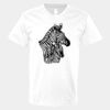 V-Neck Heavy Cotton 100% T-Shirt Thumbnail