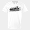 V-Neck Heavy Cotton 100% T-Shirt Thumbnail