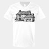 V-Neck Heavy Cotton 100% T-Shirt Thumbnail