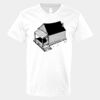 V-Neck Heavy Cotton 100% T-Shirt Thumbnail