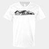 V-Neck Heavy Cotton 100% T-Shirt Thumbnail