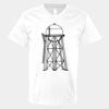 V-Neck Heavy Cotton 100% T-Shirt Thumbnail