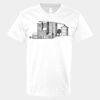 V-Neck Heavy Cotton 100% T-Shirt Thumbnail